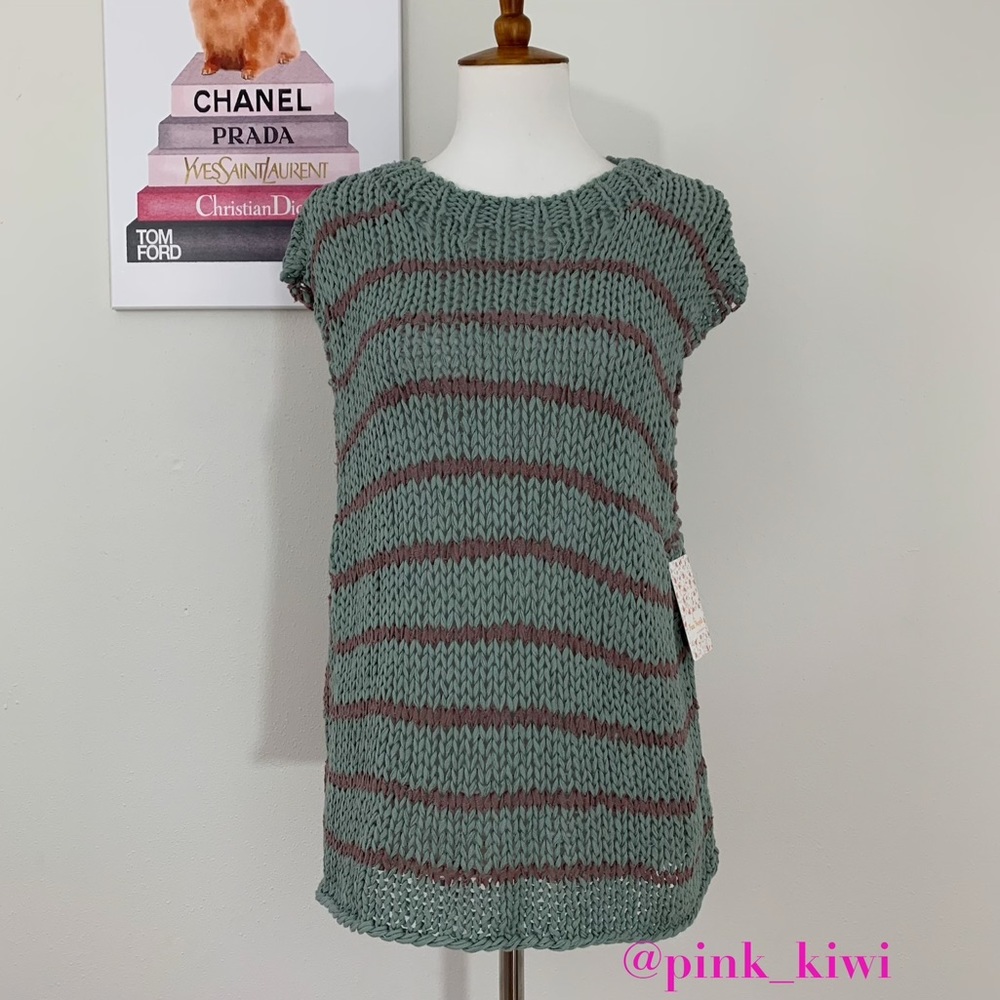Free People Wave After Wave Sweater Tank
